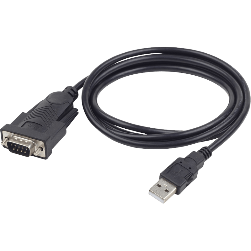 Переходник com9 - USB db9m/am, 1.5м, Gembird, черный. Кабель Gembird UAS-db9m-02. RS-232 to USB кабель. Адаптер 232