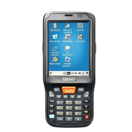 Urovo i6000 (2D Area Imager, BT, Wi-Fi)