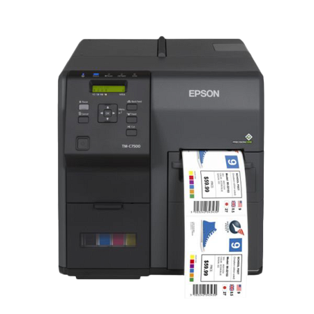 Цветной принтер этикеток Epson ColorWorks TM-C7500